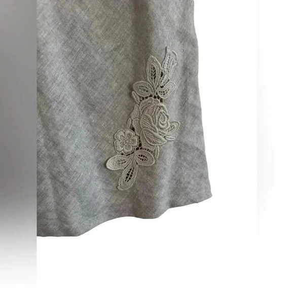 Sartoria Delle Sirene Ladies 100% Linen Top Made In Italy - Picture 11 of 11